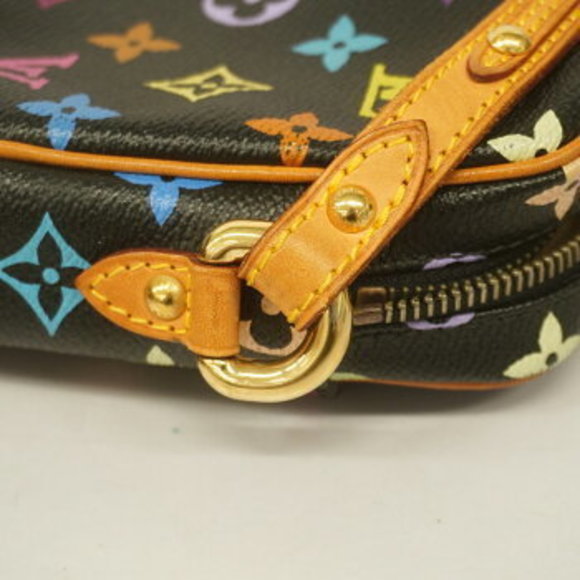 Louis Vuitton Monogram Rift Multicolor Shoulder Bag Black - Picture 11 of 15